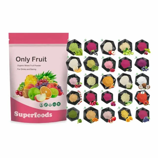 Superfood miješani organski zamrzavanje sušenog voćnog praha